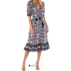 NWT Cleobella Shiva Midi Dress Size Small